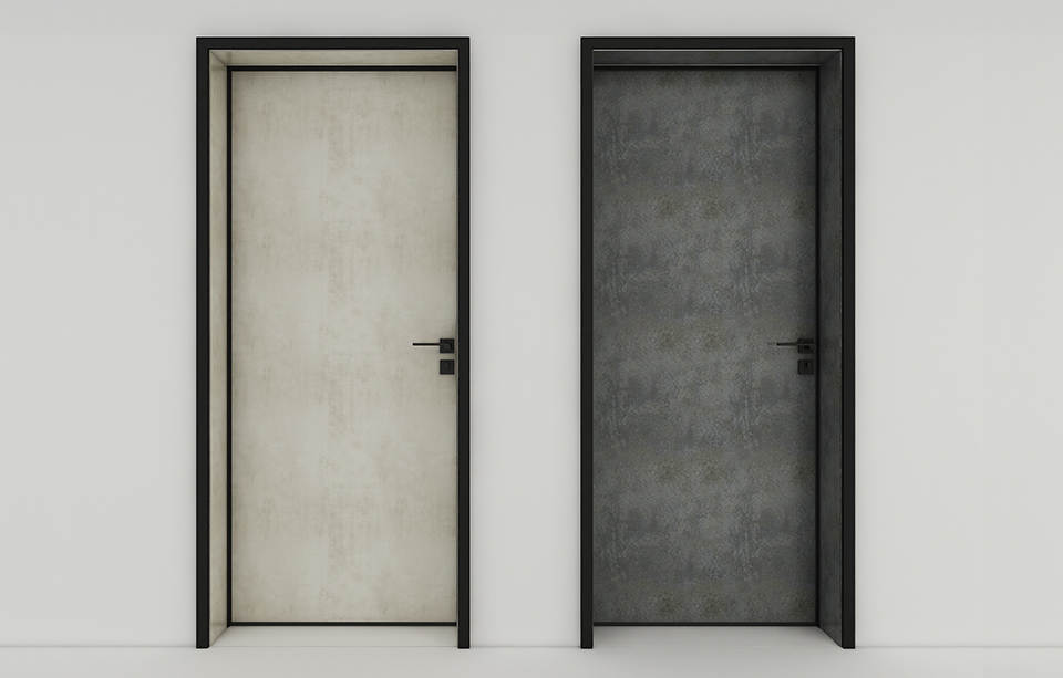 G款極簡隱形門（珍珠黑）