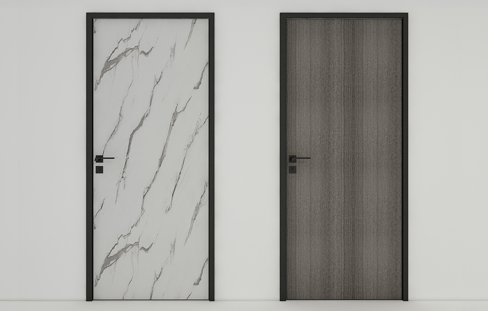 B款極簡隱形門（珍珠黑）