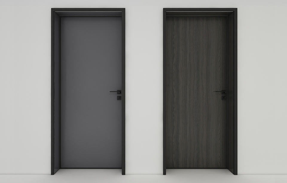 B款極簡隱形門（珍珠黑）