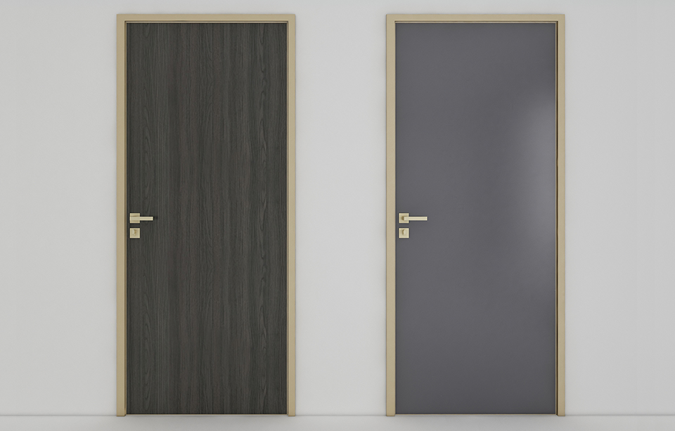 B款極簡隱形門（輕奢金）