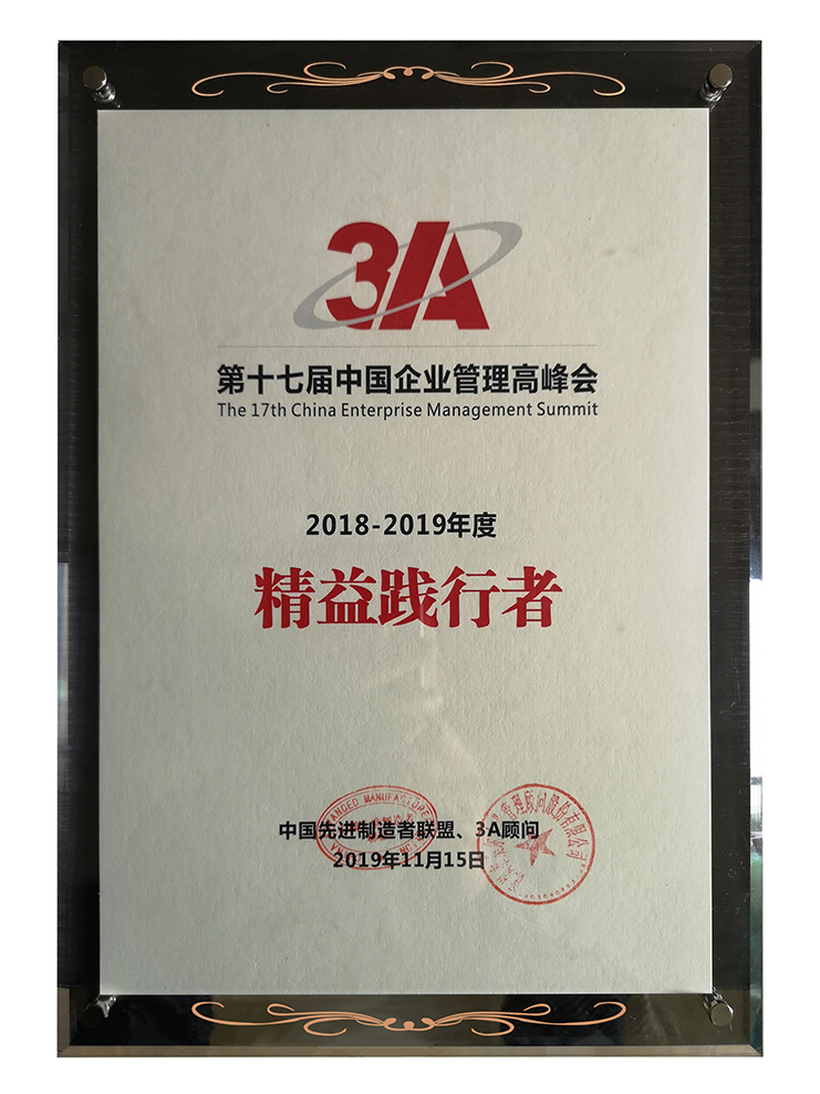 第十七屆中國企業管理高峰會精益踐行者