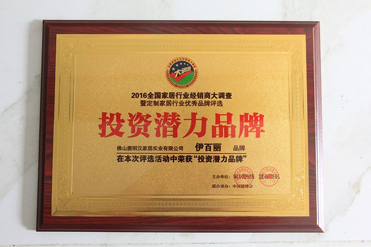 2016投資潛力品牌